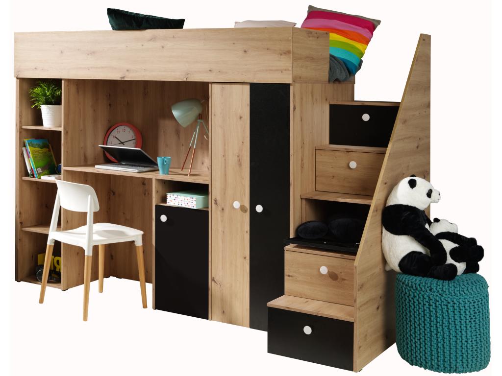 Home Furniture - White/Black/Bronze